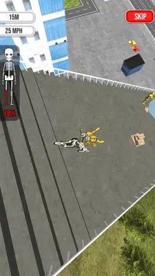 Falling Art Ragdoll Simulator android App screenshot 1